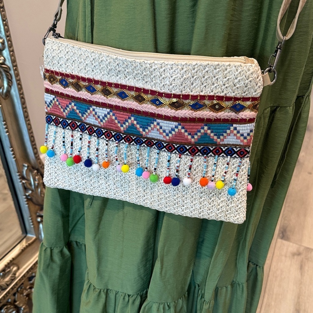 Bohemian Multicolor Crossbody Bag
